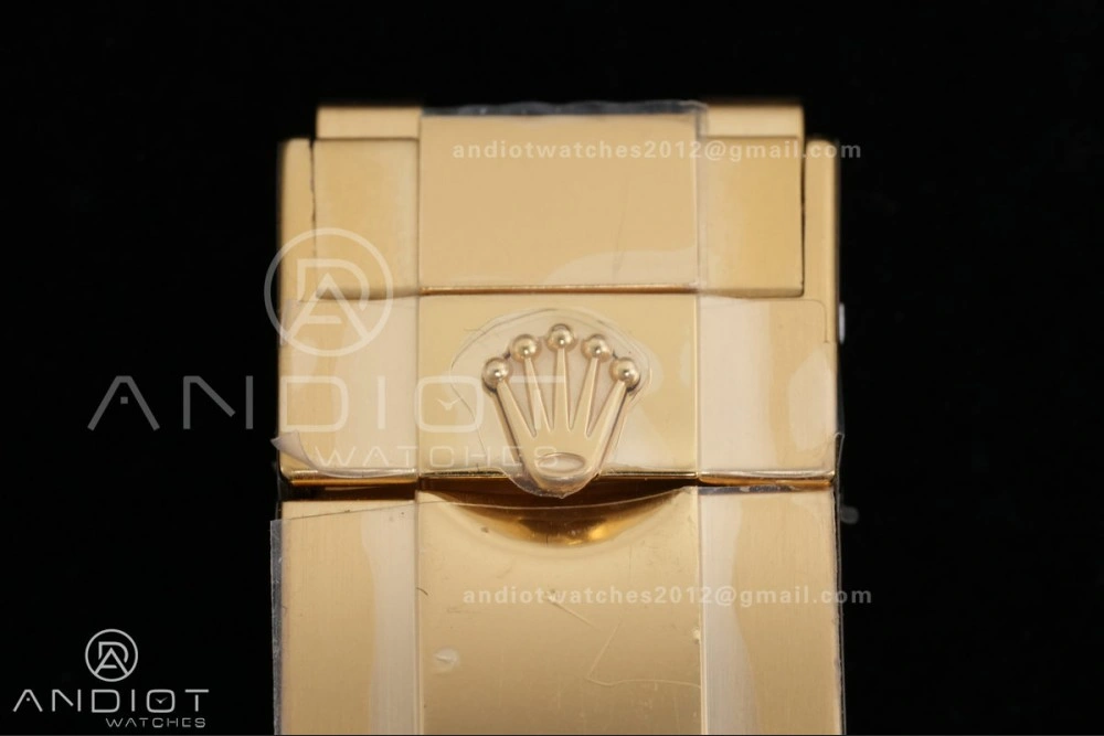 2025 Daytona 126508 QF 1:1 Best Edition Green YG Dial on YG Bracelet QF4131 V6 (Gain Weight)