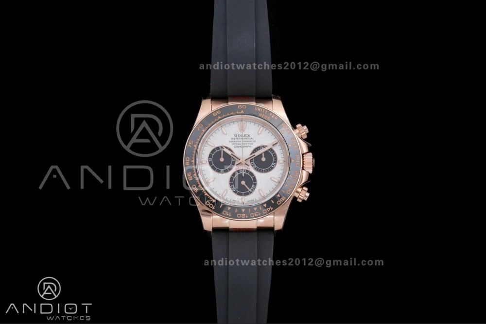 2025 Daytona 126515 QF 1:1 Best Edition Meteorite Dial on Oyster-flex Strap QF4131 V10 (Gain Weight)