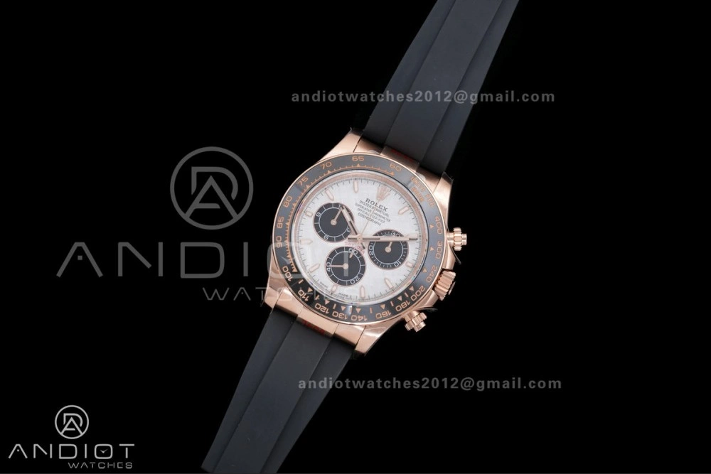 2025 Daytona 126515 QF 1:1 Best Edition Meteorite Dial on Oyster-flex Strap QF4131 V10 (Gain Weight)