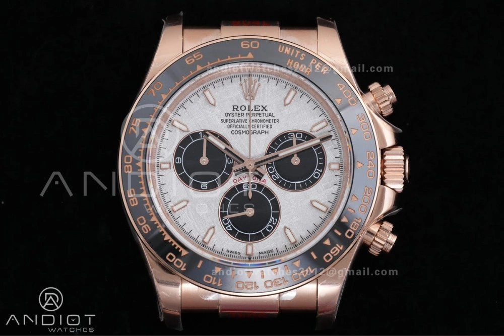 2025 Daytona 126515 QF 1:1 Best Edition Meteorite Dial on Oyster-flex Strap QF4131 V10 (Gain Weight)