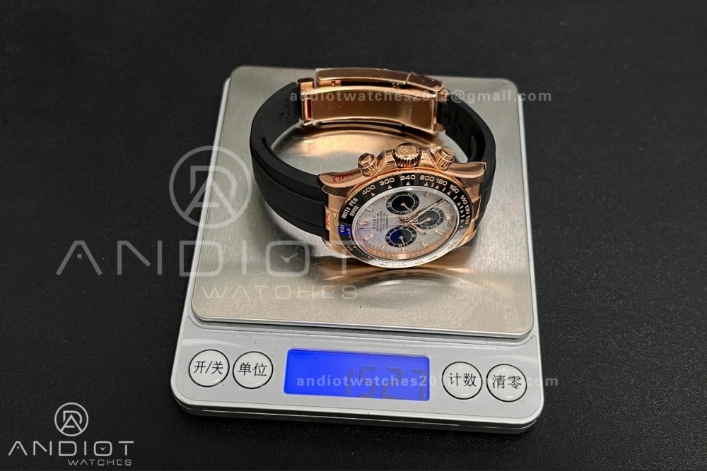 2025 Daytona 126515 QF 1:1 Best Edition Meteorite Dial on Oyster-flex Strap QF4131 V10 (Gain Weight)