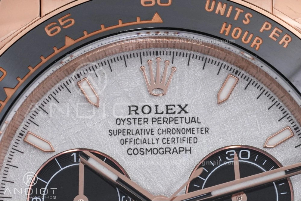 2025 Daytona 126515 QF 1:1 Best Edition Meteorite Dial on Oyster-flex Strap QF4131 V10 (Gain Weight)