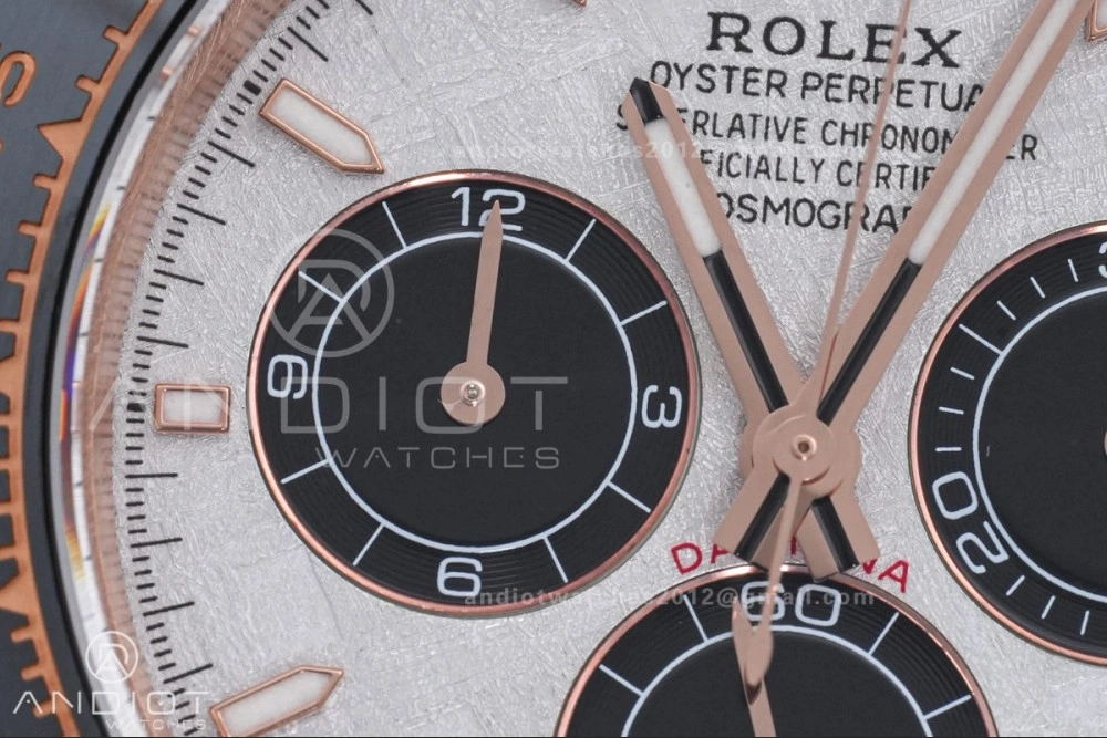 2025 Daytona 126515 QF 1:1 Best Edition Meteorite Dial on Oyster-flex Strap QF4131 V10 (Gain Weight)