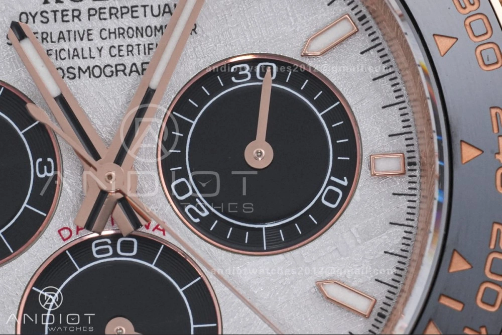 2025 Daytona 126515 QF 1:1 Best Edition Meteorite Dial on Oyster-flex Strap QF4131 V10 (Gain Weight)