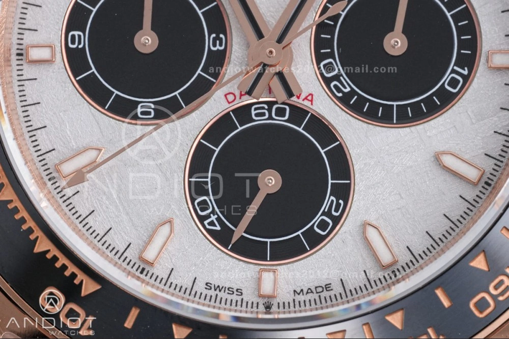 2025 Daytona 126515 QF 1:1 Best Edition Meteorite Dial on Oyster-flex Strap QF4131 V10 (Gain Weight)