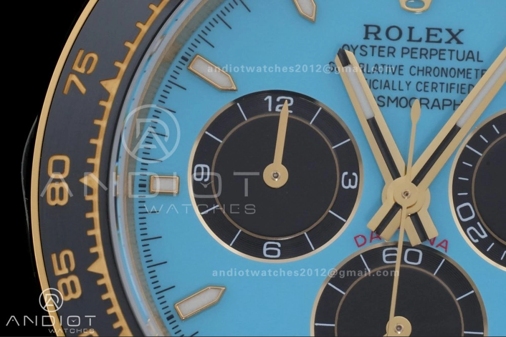 2025 Daytona 126518 QF 1:1 Best Edition Turquoise Dial on Oyster-flex Strap QF4131 V10 (Gain Weight)
