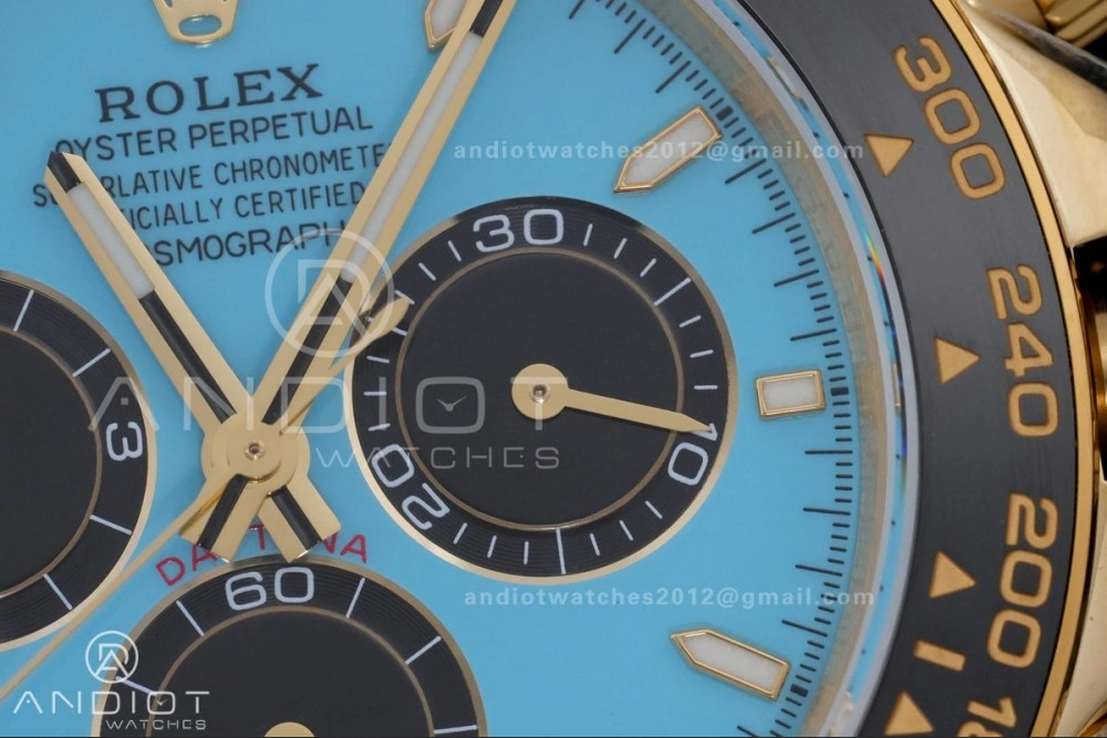 2025 Daytona 126518 QF 1:1 Best Edition Turquoise Dial on Oyster-flex Strap QF4131 V10 (Gain Weight)