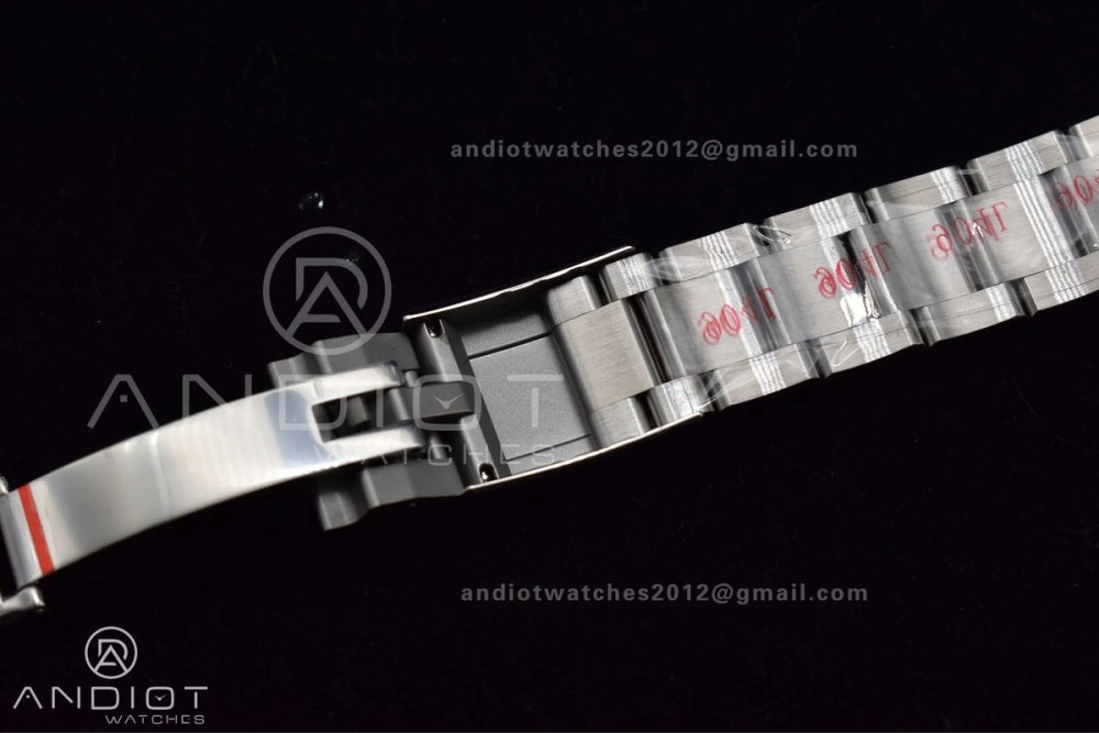 Air-King 126900 Clean 1:1 Best Edition 904L Steel Black Dial on SS Bracelet VR3230