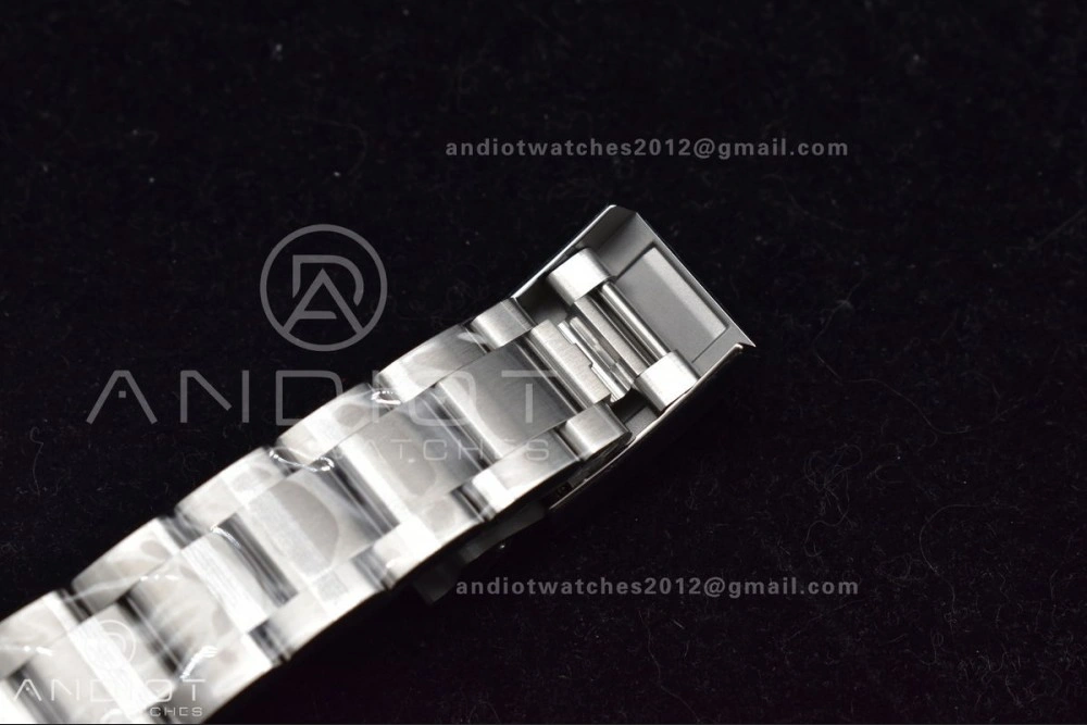 Air-King 126900 Clean 1:1 Best Edition 904L Steel Black Dial on SS Bracelet VR3230