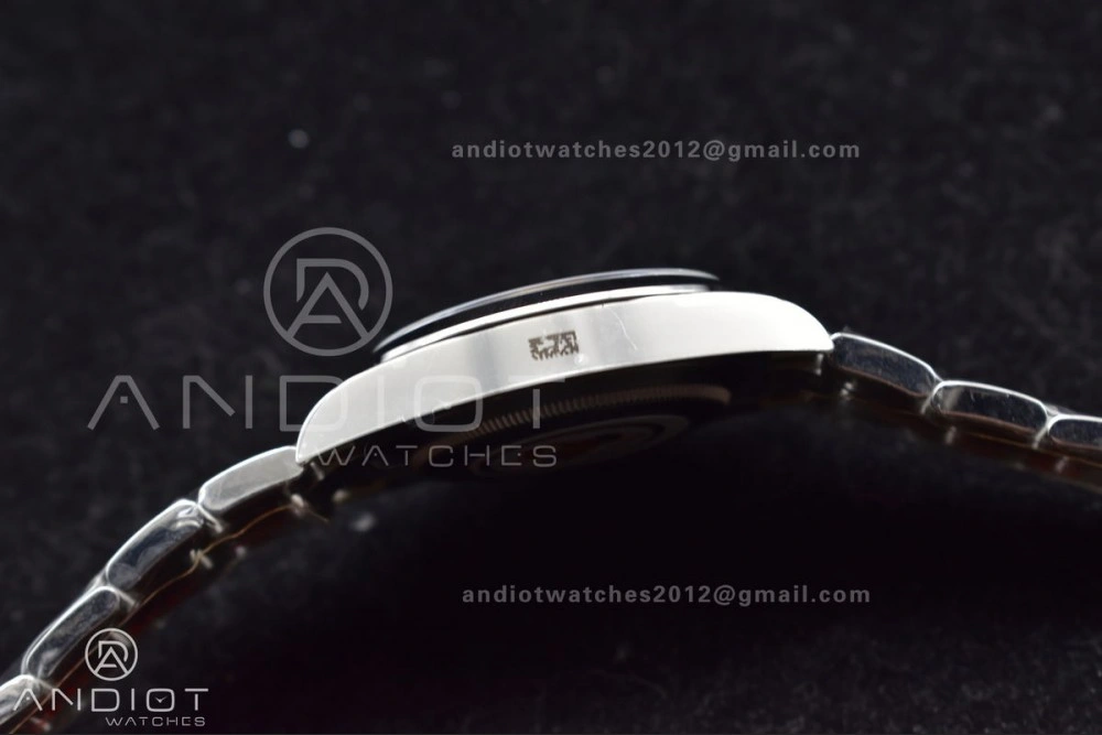 Air-King 126900 Clean 1:1 Best Edition 904L Steel Black Dial on SS Bracelet VR3230