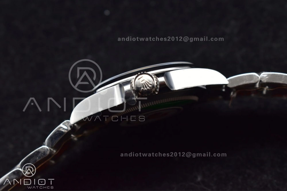 Air-King 126900 Clean 1:1 Best Edition 904L Steel Black Dial on SS Bracelet VR3230