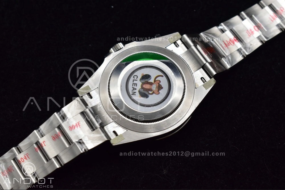 Air-King 126900 Clean 1:1 Best Edition 904L Steel Black Dial on SS Bracelet VR3230