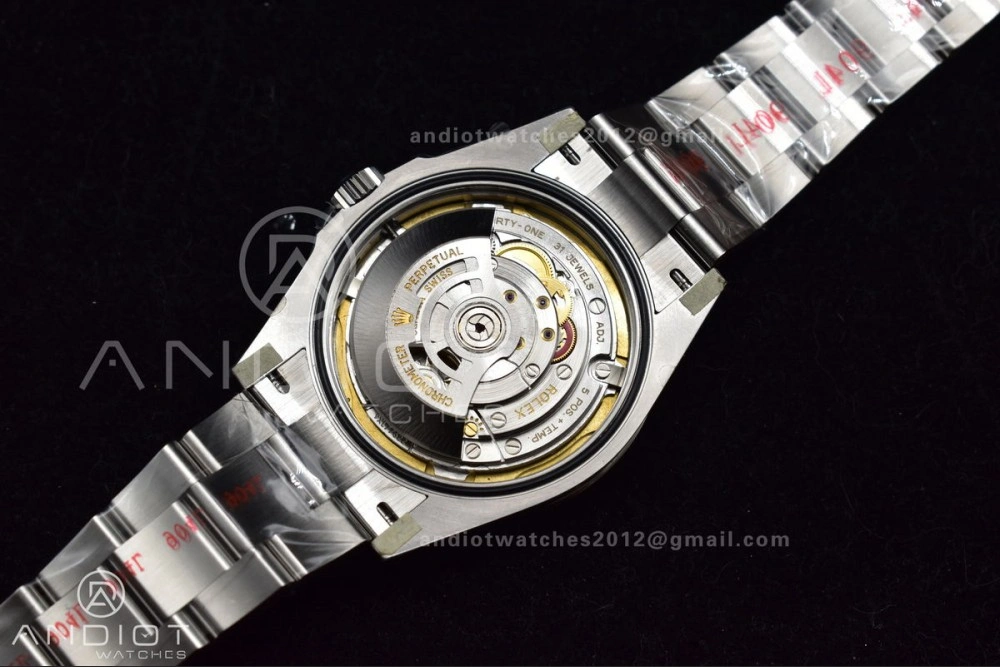 Air-King 126900 Clean 1:1 Best Edition 904L Steel Black Dial on SS Bracelet VR3230