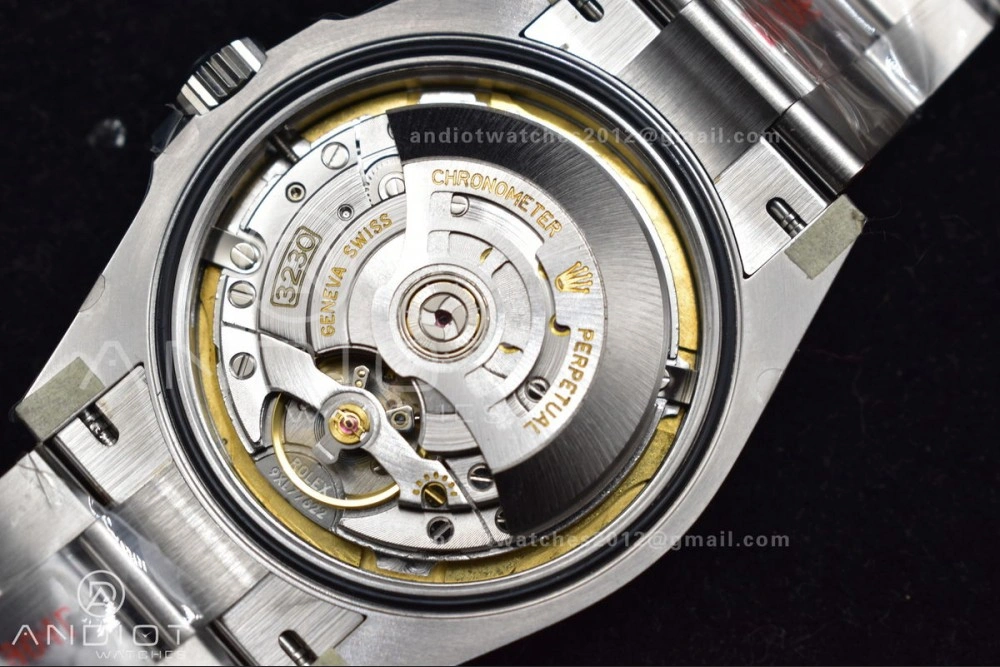 Air-King 126900 Clean 1:1 Best Edition 904L Steel Black Dial on SS Bracelet VR3230