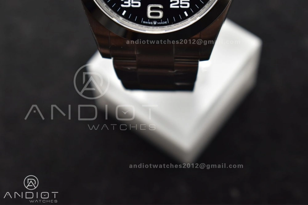 Air-King 126900 VSF 1:1 Best Edition 904L Steel Black Dial on SS Bracelet VS3230