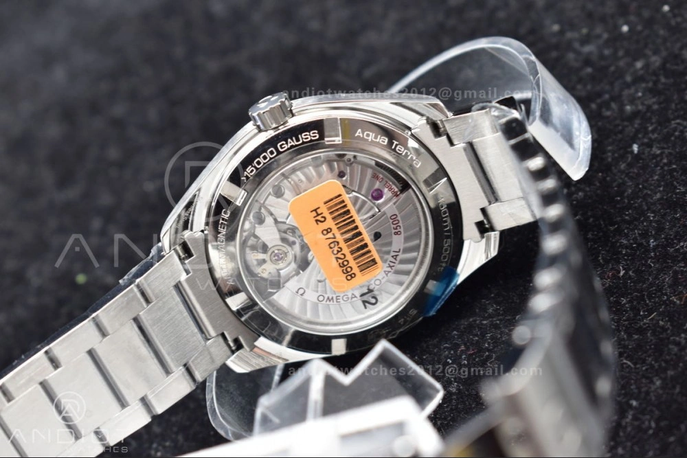 Aqua Terra 150M SS VSF 1:1 Best Edition Black Dial Bumblebee On SS Bracelet A8500