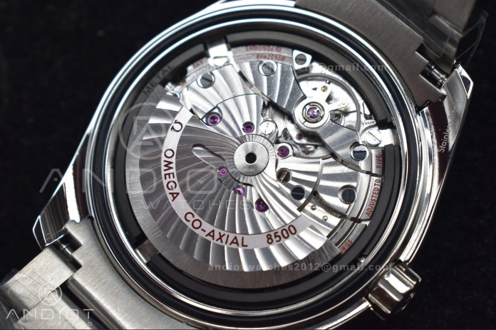 Aqua Terra 150M SS VSF 1:1 Best Edition Black Dial Bumblebee On SS Bracelet A8500