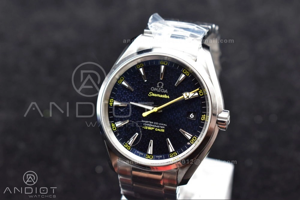 Aqua Terra 150M SS VSF 1:1 Best Edition Black Dial On SS Bracelet A8500