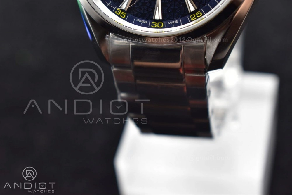 Aqua Terra 150M SS VSF 1:1 Best Edition Black Dial On SS Bracelet A8500