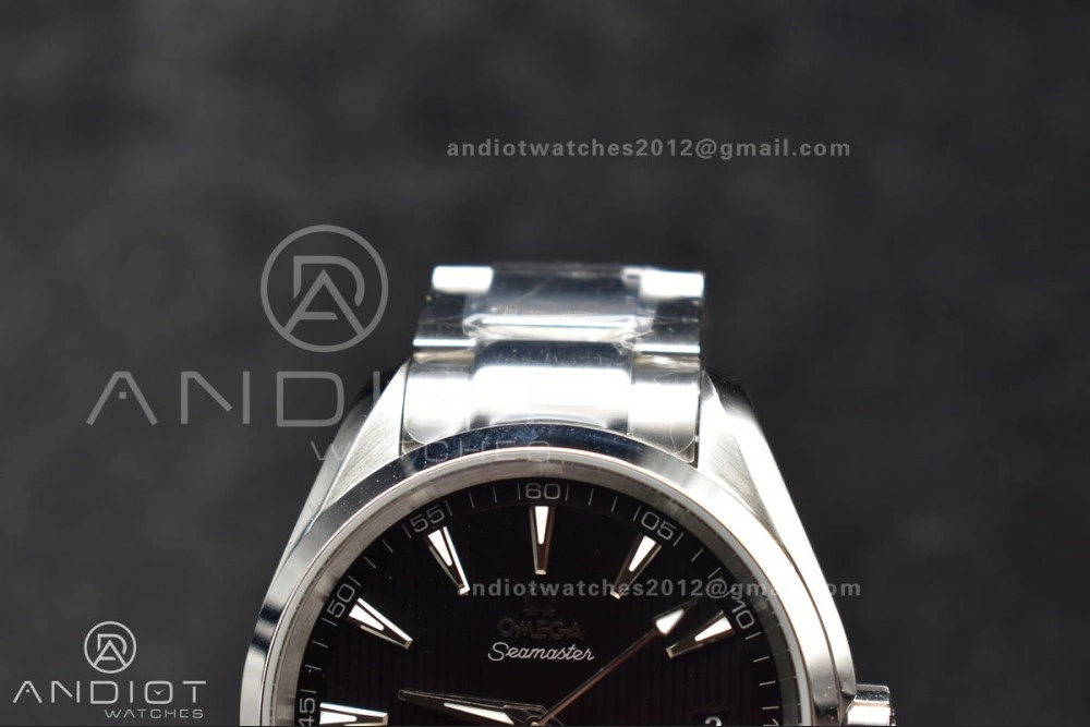 Aqua Terra 150M SS VSF 1:1 Best Edition Black Vertical Dial On SS Bracelet A8500