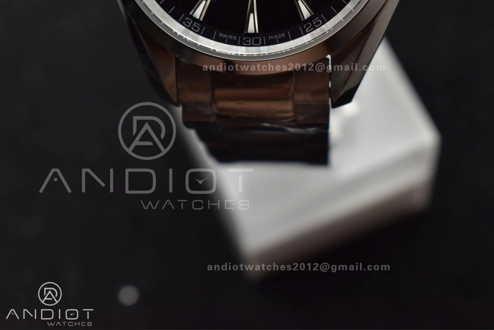 Aqua Terra 150M SS VSF 1:1 Best Edition Black Vertical Dial On SS Bracelet A8500