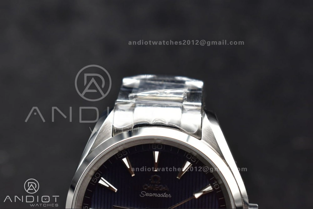 Aqua Terra 150M SS VSF 1:1 Best Edition Blue Vertical Dial On SS Bracelet A8500
