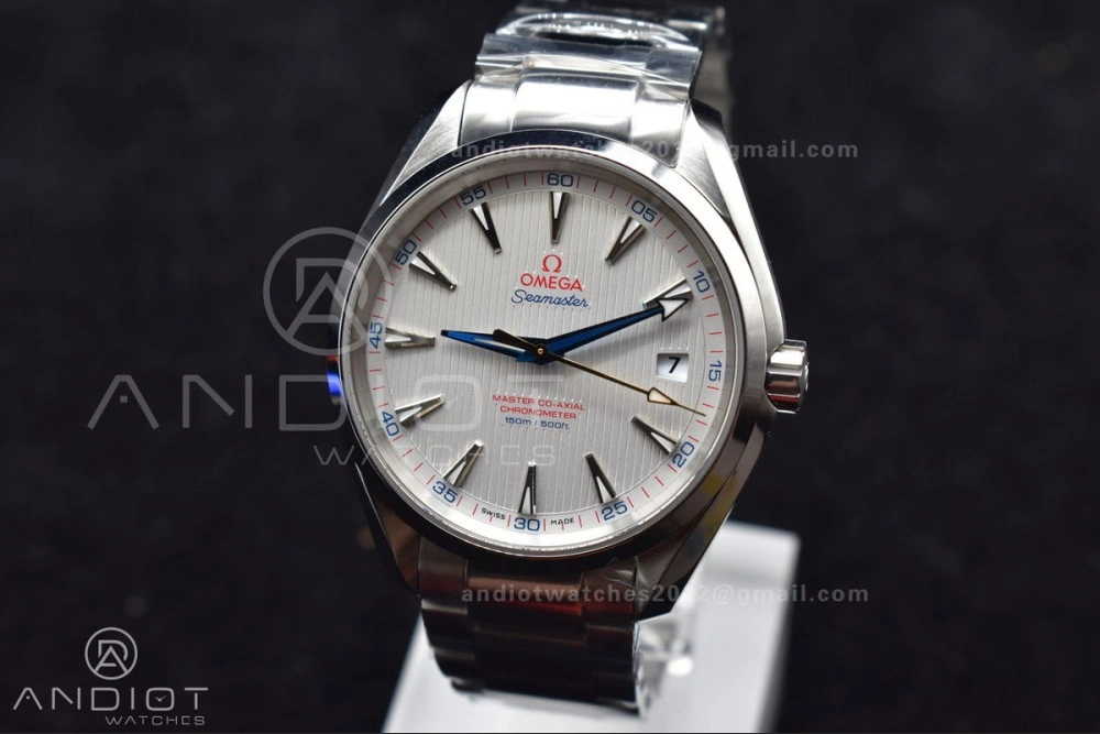 Aqua Terra 150M SS VSF 1:1 Best Edition White Dial On SS Bracelet A8500