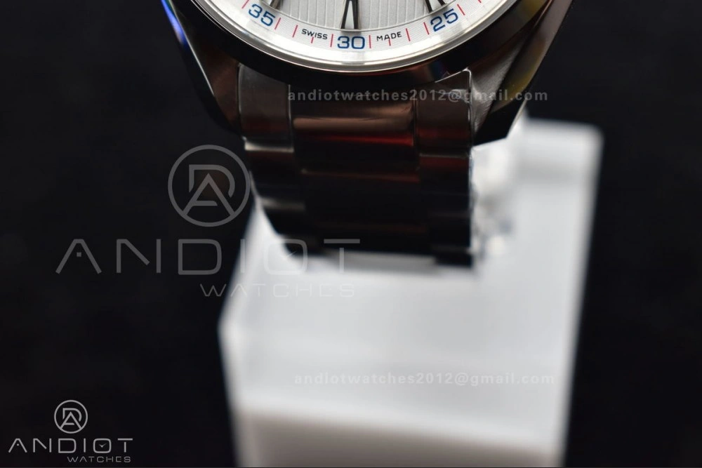 Aqua Terra 150M SS VSF 1:1 Best Edition White Dial On SS Bracelet A8500