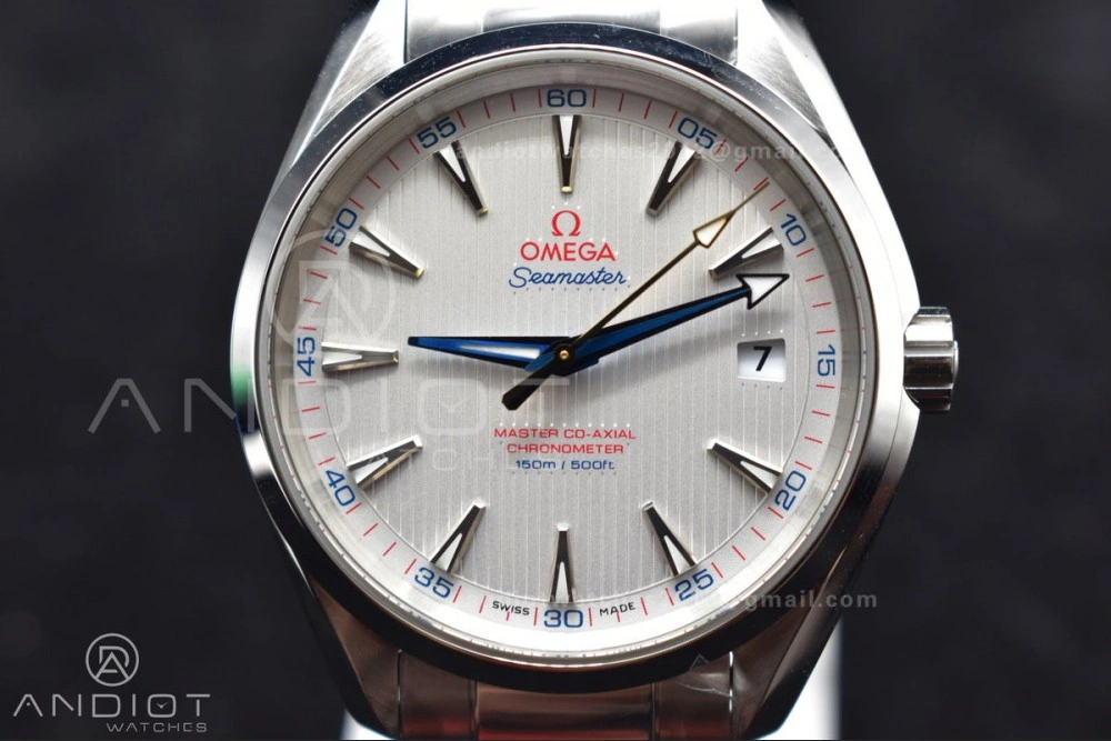 Aqua Terra 150M SS VSF 1:1 Best Edition White Dial On SS Bracelet A8500