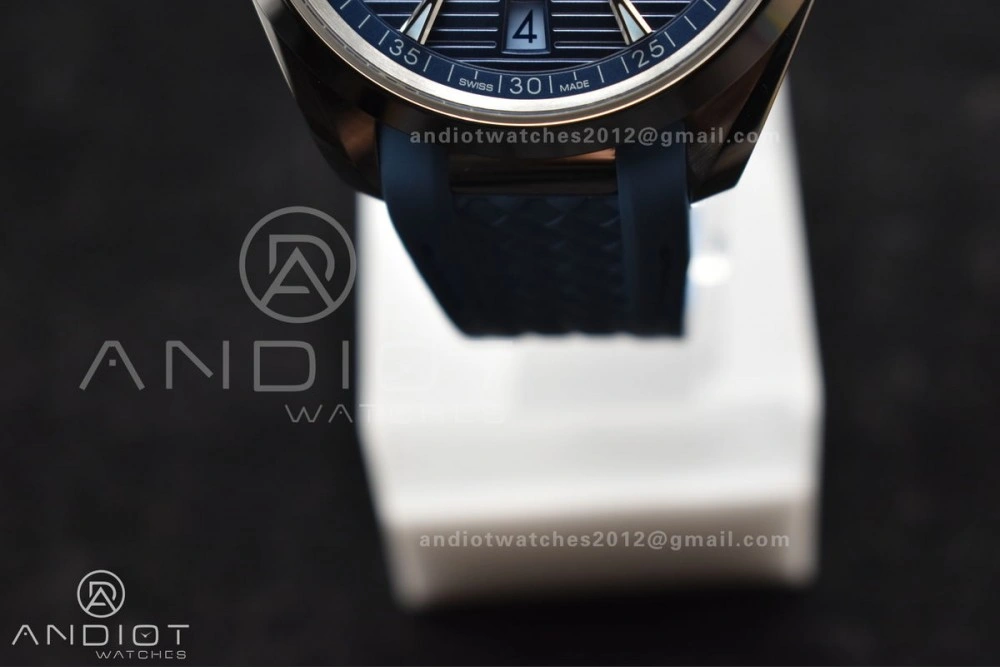Aqua Terra 41mm VSF 1:1 Best Edition Summer Blue Dial on Blue Rubber Strap A8900 Super Clone