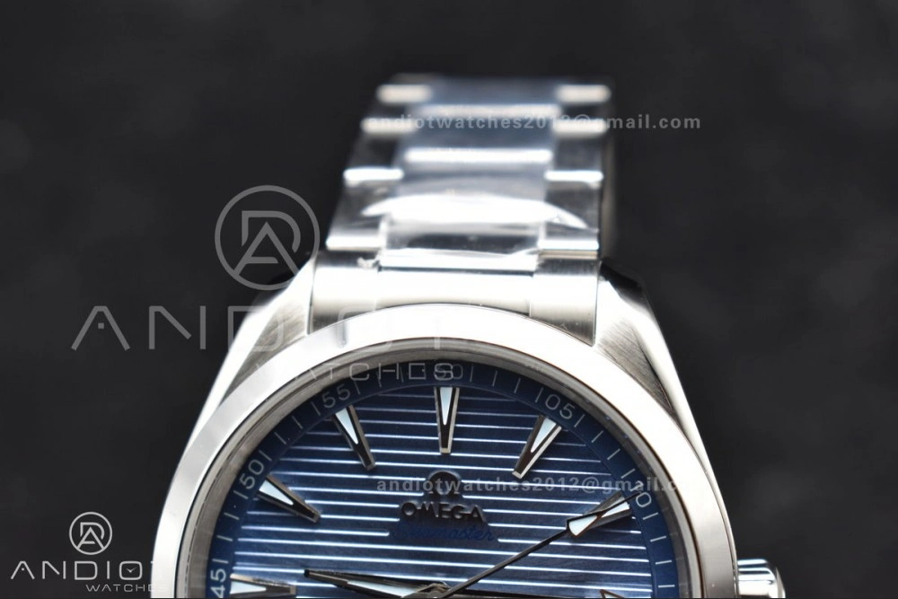 Aqua Terra 41mm VSF 1:1 Best Edition Summer Blue Dial on Stainless Bracelet A8900 Super Clone