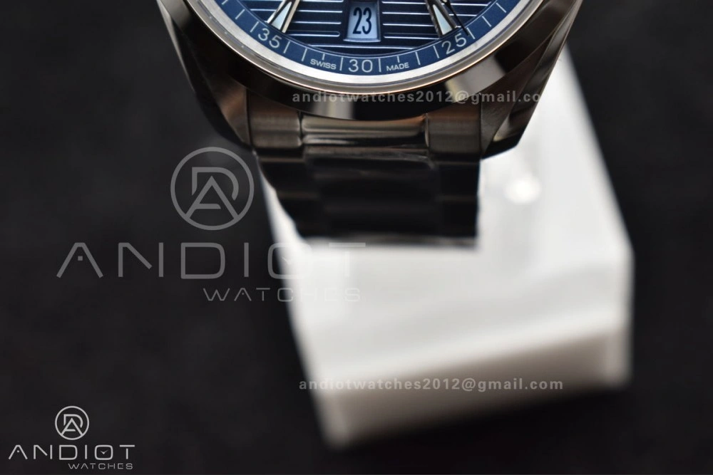 Aqua Terra 41mm VSF 1:1 Best Edition Summer Blue Dial on Stainless Bracelet A8900 Super Clone