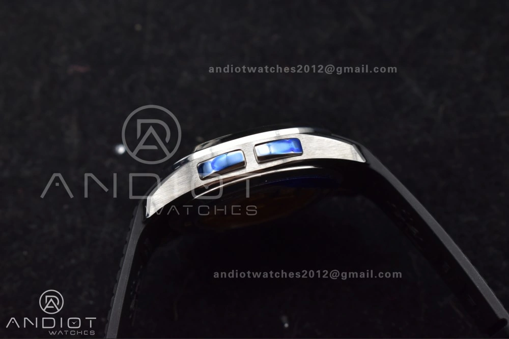 Aquanaut 5164A SS GRF Best Edition Gray Dial on Black Rubber Strap A324 V2