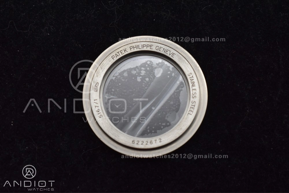 Aquanaut 5164A SS GRF Best Edition Gray Dial on Black Rubber Strap A324 V2