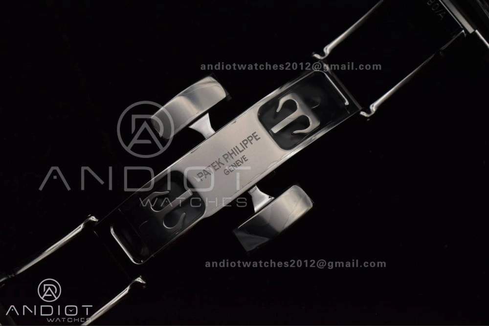 Aquanaut 5167A SS 3KF Best Edition Black Dial on Black Rubber Strap A330 Super Clone V3