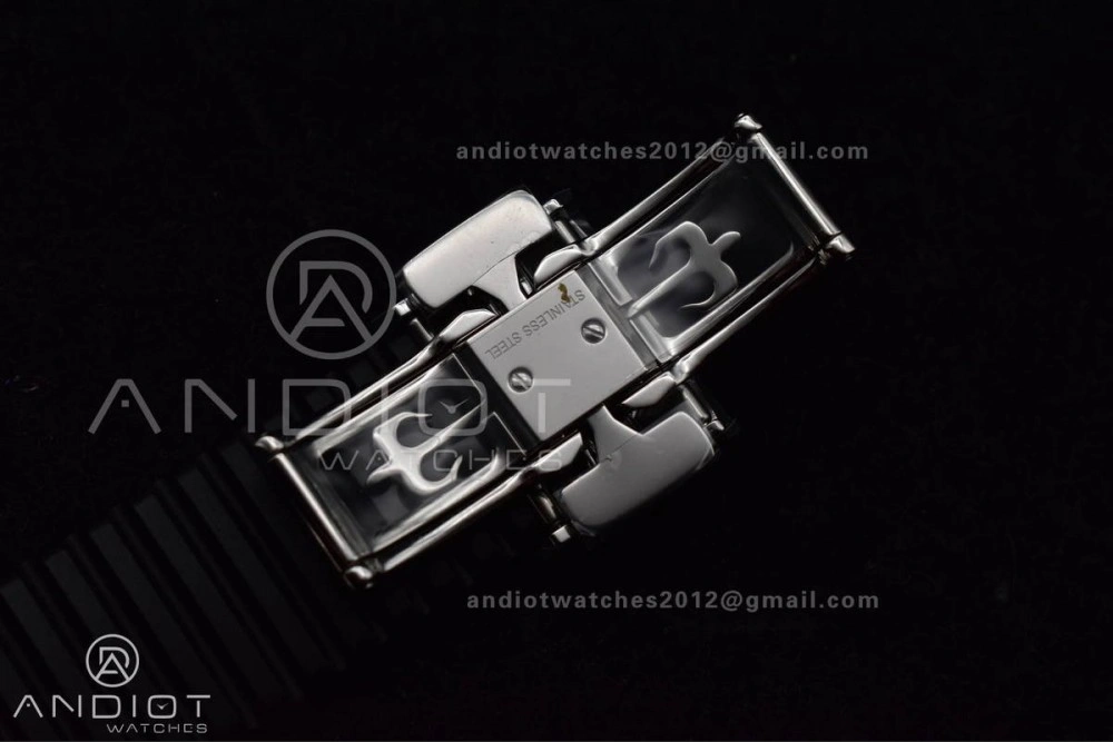 Aquanaut 5167A SS 3KF Best Edition Black Dial on Black Rubber Strap A330 Super Clone V3