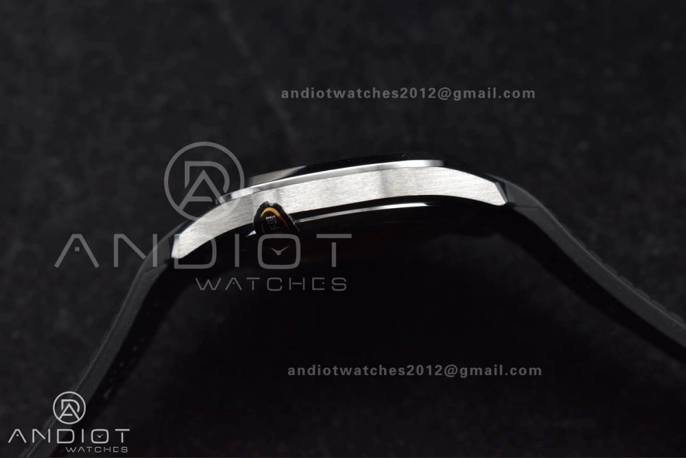 Aquanaut 5167A SS 3KF Best Edition Black Dial on Black Rubber Strap A330 Super Clone V3