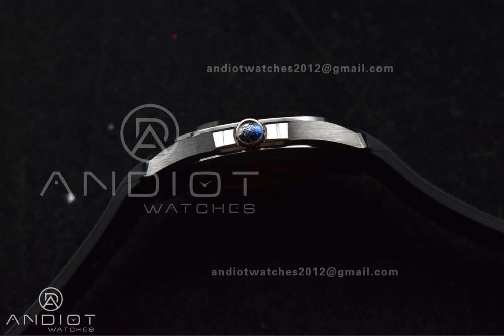 Aquanaut 5167A SS ZF 1:1 Best Edition Black Dial on Black Rubber Strap 324CS V3