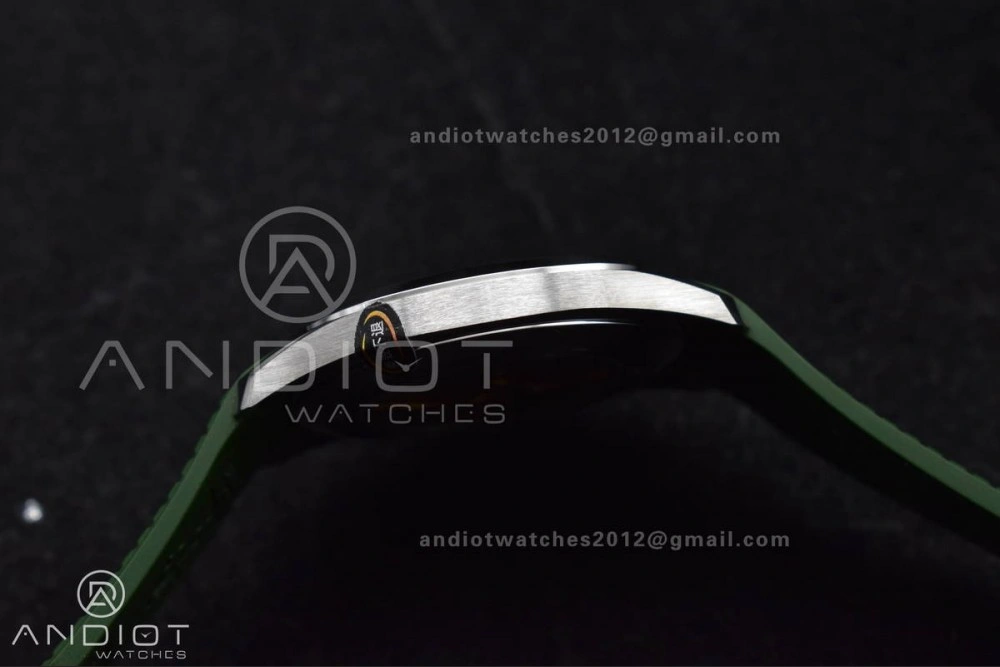 Aquanaut 5167G 42mm SS 3KF 1:1 Best Edition Green Dial on Green Rubber Strap A330 Super Clone V3