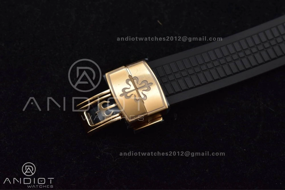 Aquanaut 5167R RG 3KF Best Edition Brown Dial on Brown Rubber Strap A330 Super Clone V3