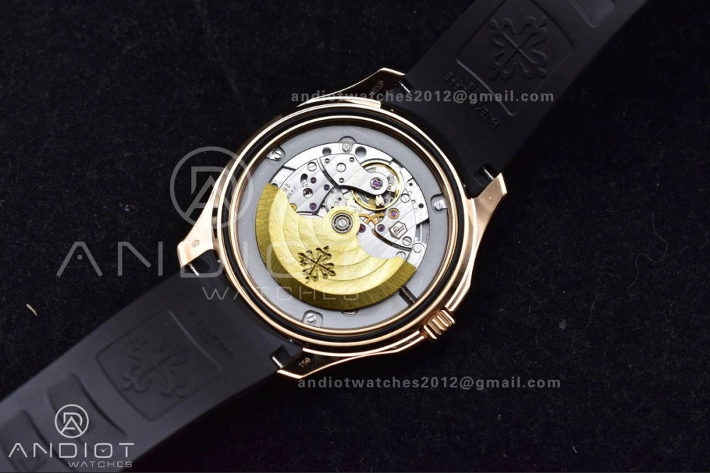 Aquanaut 5167R RG 3KF Best Edition Brown Dial on Brown Rubber Strap A330 Super Clone V3