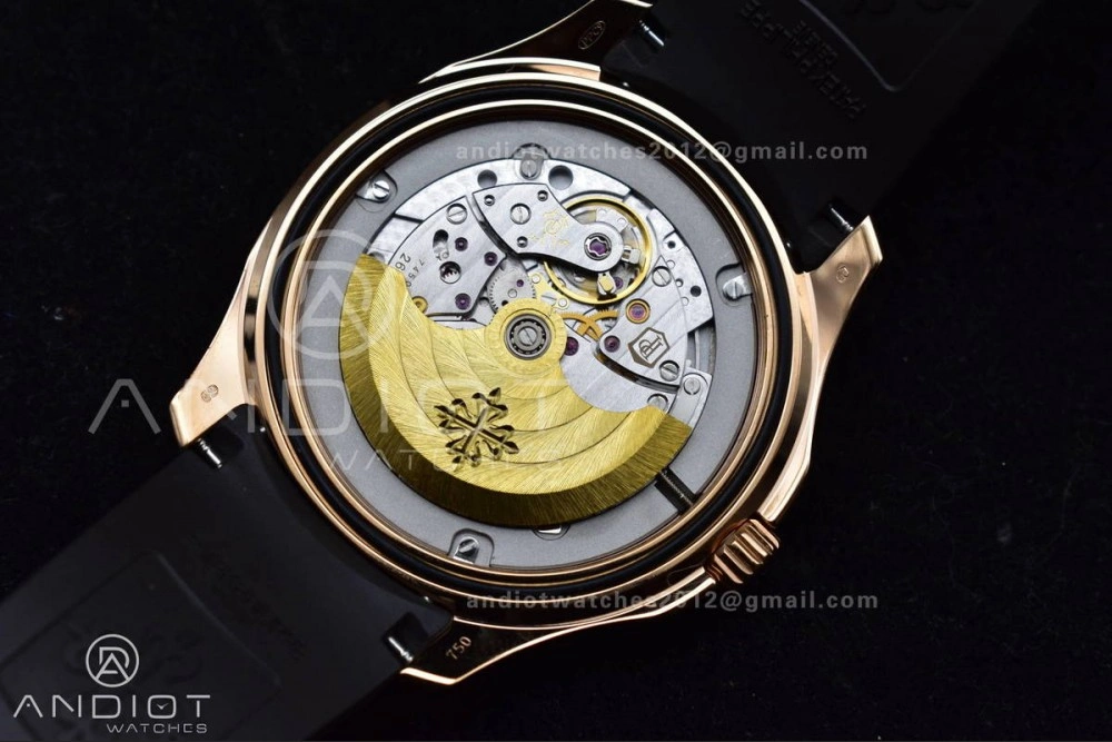 Aquanaut 5167R RG 3KF Best Edition Brown Dial on Brown Rubber Strap A330 Super Clone V3