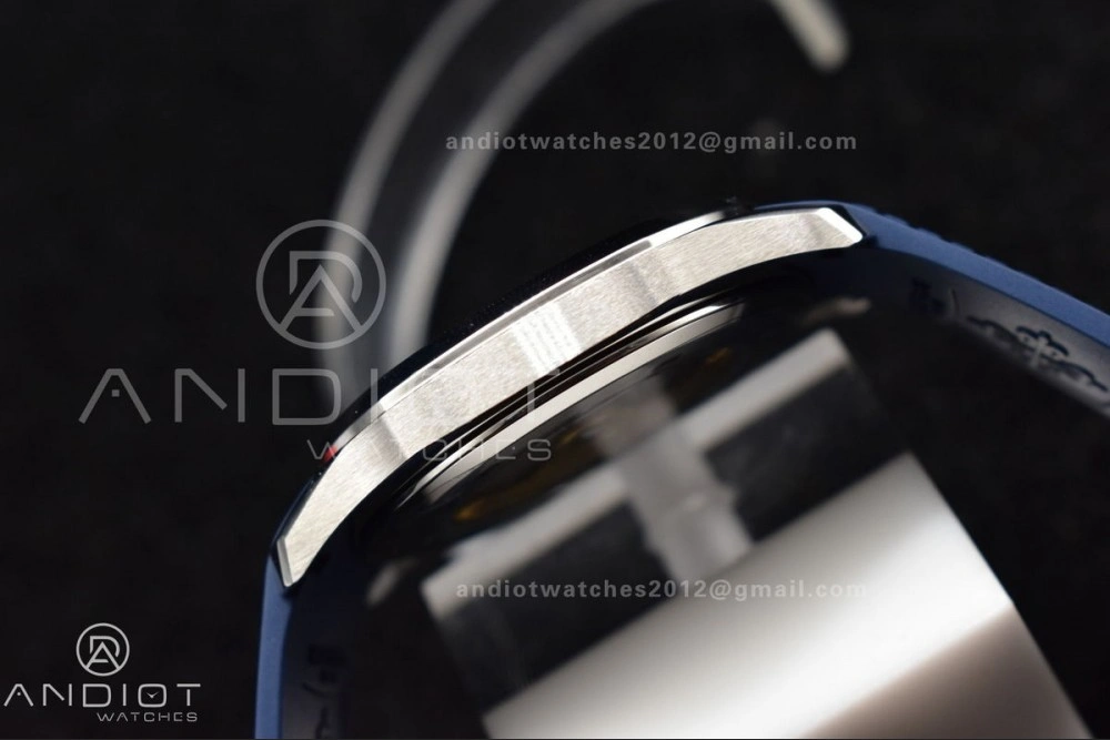 Aquanaut 5168G 42mm SS ZF 1:1 Best Edition Blue Dial on Blue Rubber Strap 324CS