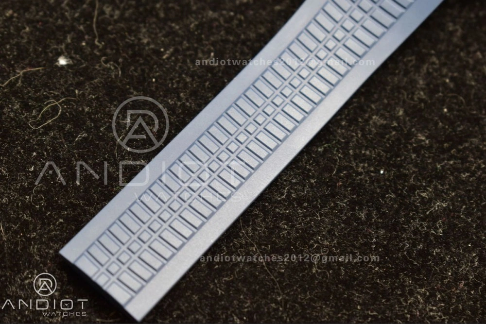 Aquanaut 5168G 42mm SS ZF 1:1 Best Edition Blue Dial on Blue Rubber Strap 324CS