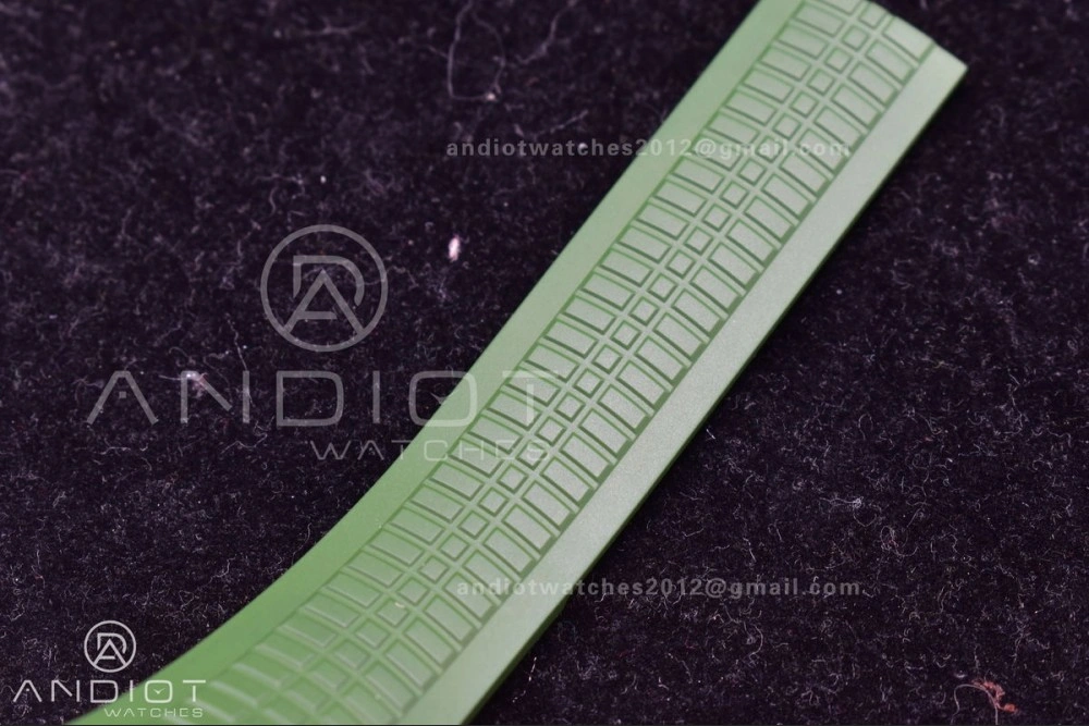 Aquanaut 5168G 42mm SS ZF 1:1 Best Edition Green Dial On Green Rubber Strap 324CS