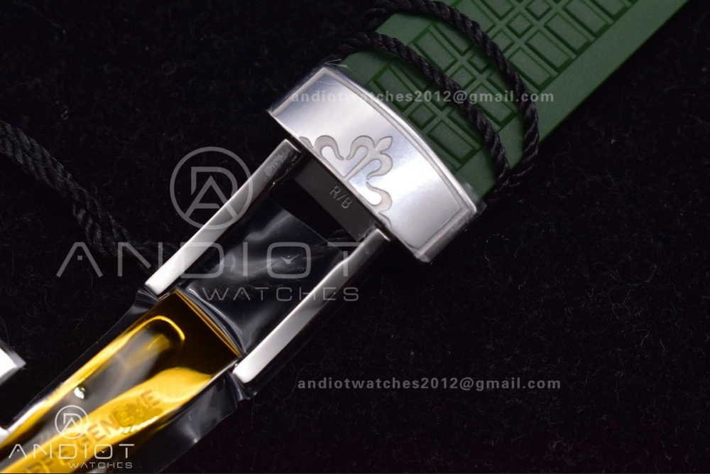 Aquanaut 5168G 42mm SS ZF 1:1 Best Edition Green Dial On Green Rubber Strap 324CS