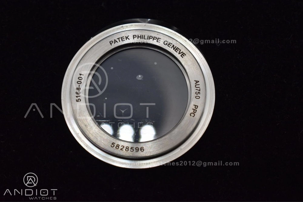 Aquanaut 5168G 42mm SS ZF 1:1 Best Edition Green Dial On Green Rubber Strap 324CS