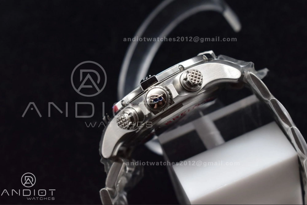 Avenger Chrono SS TF 1:1 Best Edition Black Dial on SS Bracelet A7750