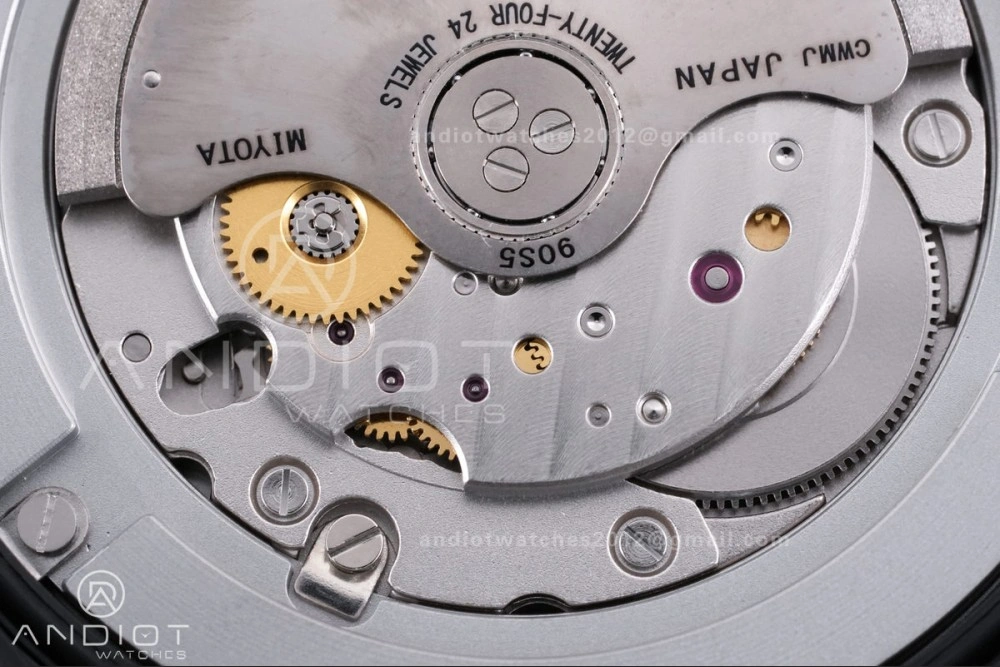 BR03 ASTRO Space Punk Black Ceramic M+F 1:1 Best Edition Aventurine Dial on Rubber Strap A2892