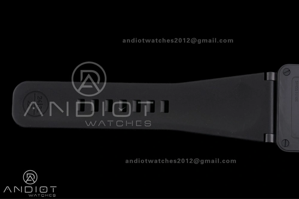 BR03 ASTRO Space Punk Black Ceramic M+F 1:1 Best Edition Aventurine Dial on Rubber Strap A2892